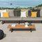 Rope Weave Outdoor Sofa Double seat Single Sofa Alu Frame 10cm Cushion TaiWan Olifen Fabric