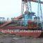 Gold mining equipment chain bucket river sand dredger/chain gold dredger for sale