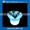 Cooler ice container Champagne Plastic LED illuminated Ice Bucket