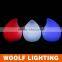 waterproof IP65 RGB colors rechargeable floating led eggs light ball