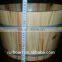 wooden foot bath barrel