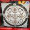 Polished marble mix waterjet kitchen pattern medallion floor tiles