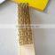Brass Coated Steel Wire Brus/copper Coated Steel Wire Brush