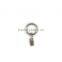 Wholesale Brushed Nickel Plating Iron Curtain Ring With Clip / Rod Ring With Clip Hanging / A Ring With A Clip