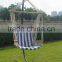 Hot sale Hammock Chairs C Shape Black Steel Hanging Chair Stand cheap