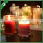 Natural Plant Scented Glass Candles Without Smoke Candle, Candle Resistant To High Temperature Glass Wax