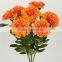 decorative wholesale fabric marigold artificial flower