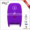 Factory supply silicone car key case for kias silicone car key cover for Kias K3 folding key case