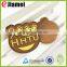 Factory OEM rubber pvc patch sticker on shoe
