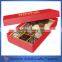 Gold Supplier Chocolate Box With Clear Lid