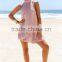 Guangzhou women clothes sleeveless choker neck summer beach dress