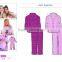 2015 Fashion High Quality Comfortable Sleepwear 100%cotton Flannel Pajama Set ,