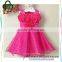 Lovely child Tulle flower pattern puffy summer cute Dress for baby girl dresses