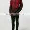 mans extra long plaid dyed shirts latest design