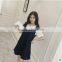 2016 new trendy shirt & dress set design women pregnant style maternity clothing