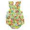 2017 Boutique Girl Clothes Boho Baby Romper Cotton Summer Floral Kids Clothing