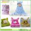 New Arrival style warm cheap hood animal shark cute coral fleece baby bathrobe/baby hooded bath towel/cute