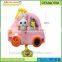 Popular Soft Creative Musical Pull Animal Shaped Baby Hanging Toy