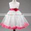 Walson anna frozen cosplay wholesale party frozen birthday items shoulder flowers crocheted skirt
