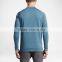 Custom sportswear modern neck kangaroo pocket fleece sweatshirt men