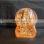 Crystal India elephant god golden colour