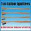 1 Meter Talon igniters, Safety fuse, Electric Match, without Pyrogen, without Gun Powder for Fireworks Display