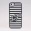 Victorias secret stripe silicone case for iPhone 5