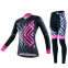 Graffiti cycling suits long-sleeved women's spring and autumn air ventilated bike clothes