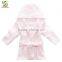 Wholesale luxury terry bamboo baby hooded bathrobe