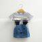 Toddler cute rompers print wholesale children's boutique clothing frocks designs 2016