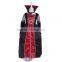 New design girl witch satin costumes hot halloween costume with pumpkin logo festival & party supplier