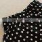 Wholesale Girls Latest Party Wear Suits Design For Baby Kids Boutique Clothing Chiffon Tops + Polka Dot Skirts 2pcs Sets