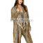 SJ459-02 Big Big Collar Knit Rabbit Fur Jacket Hand Knit Furs Jacket