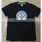 Wholesale custom breathable navy cotton tee shirts