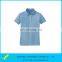 Navy Blue Plain Designed Polyester Dry Fit Golf Shirt With Custom Logo