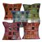 Embroidered Patchwork Cushion Covers Decorative Patchwork Pillow Cover