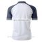 Promotional Raglan Sleeve Blank Polo T Shirt For Men 100% Cotton