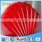 2017 Eco-friendly 6P PVC Red Transparent Inflatable Seashell Float
