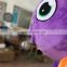 HI CE 2017 High quality custom purple fish mascot costume for adults