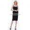 Grace Karin Womens Solid Color High Stretchy Hips-Wrapped Vintage Retro Black Pencil Skirt CL010454-1