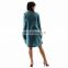 NAPAT Wholesale 2018 New Design Bohemian Women Loose Fitting Grey Long Sleeve