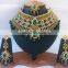 INDIAN BOLLYWOOD DESIGNER BRIDAL WHOLESALE JEWELRY NECKLACE EARRING SET