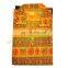 half sleeve short yoga kurta in cotton, size : chest 112 x height 69 x sleeve 25 centimeters.
