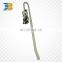 3D silver panda metal custom bookmark