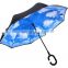 Top Quality Customized Rain Fashion C Handle Inverted Umbrella