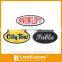Brand Name Logo Sew on Fabric Embroidery Patch Design