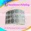 self adhesive custom label printing