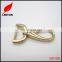 High quality light gold 20mm D eye swivel snap hook for bag