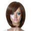 Aligned Weave Synthetic Brown Hair Wigs Clean