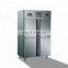 glass door display freezers drink cake drug fridge Upright Commercial Double Glass Door cooler